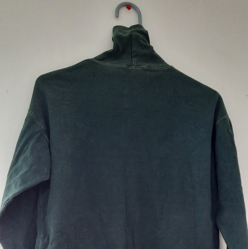 L.L. Bean size medium forest green turtleneck